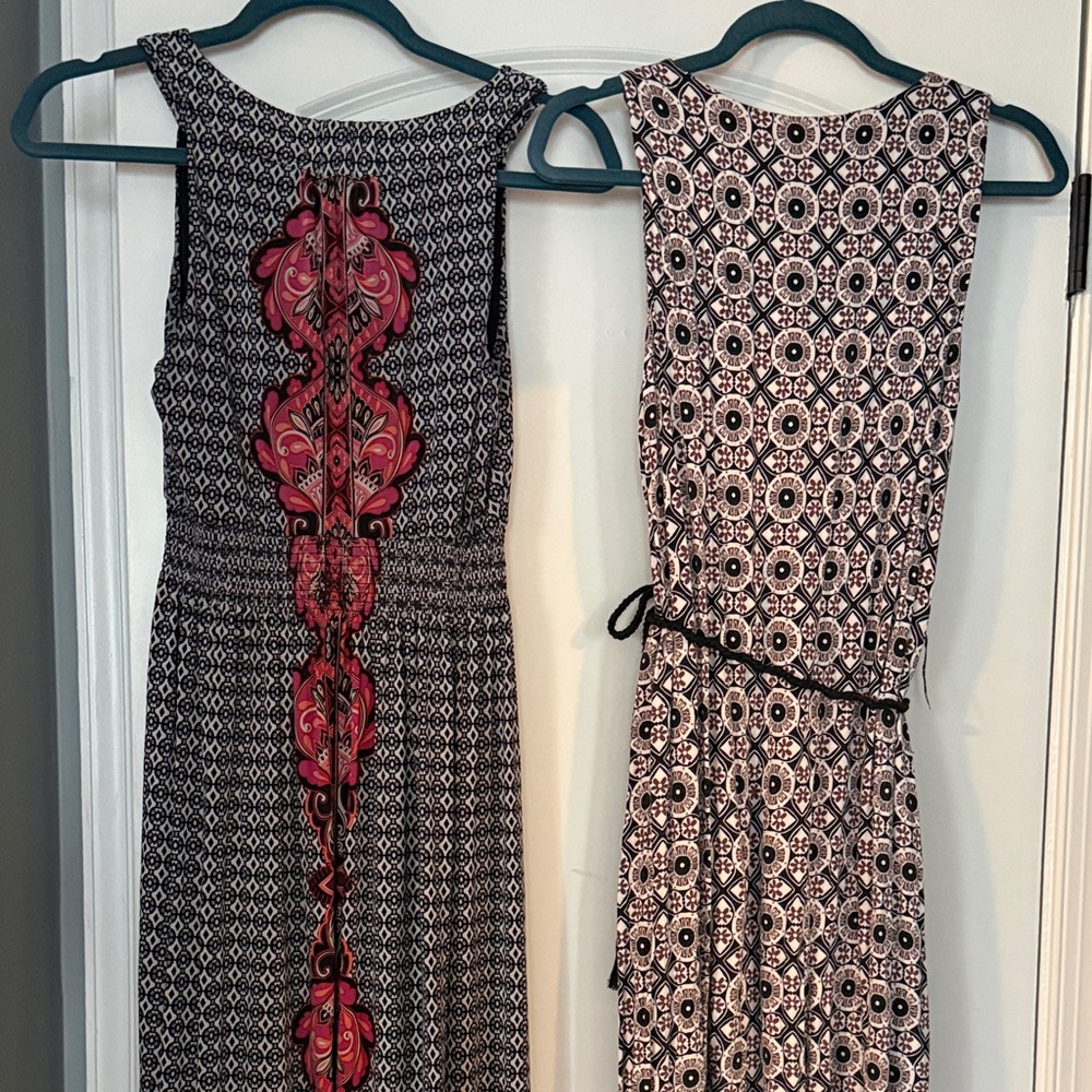 2 Soma Patterned Maxi Dresses S - image 7